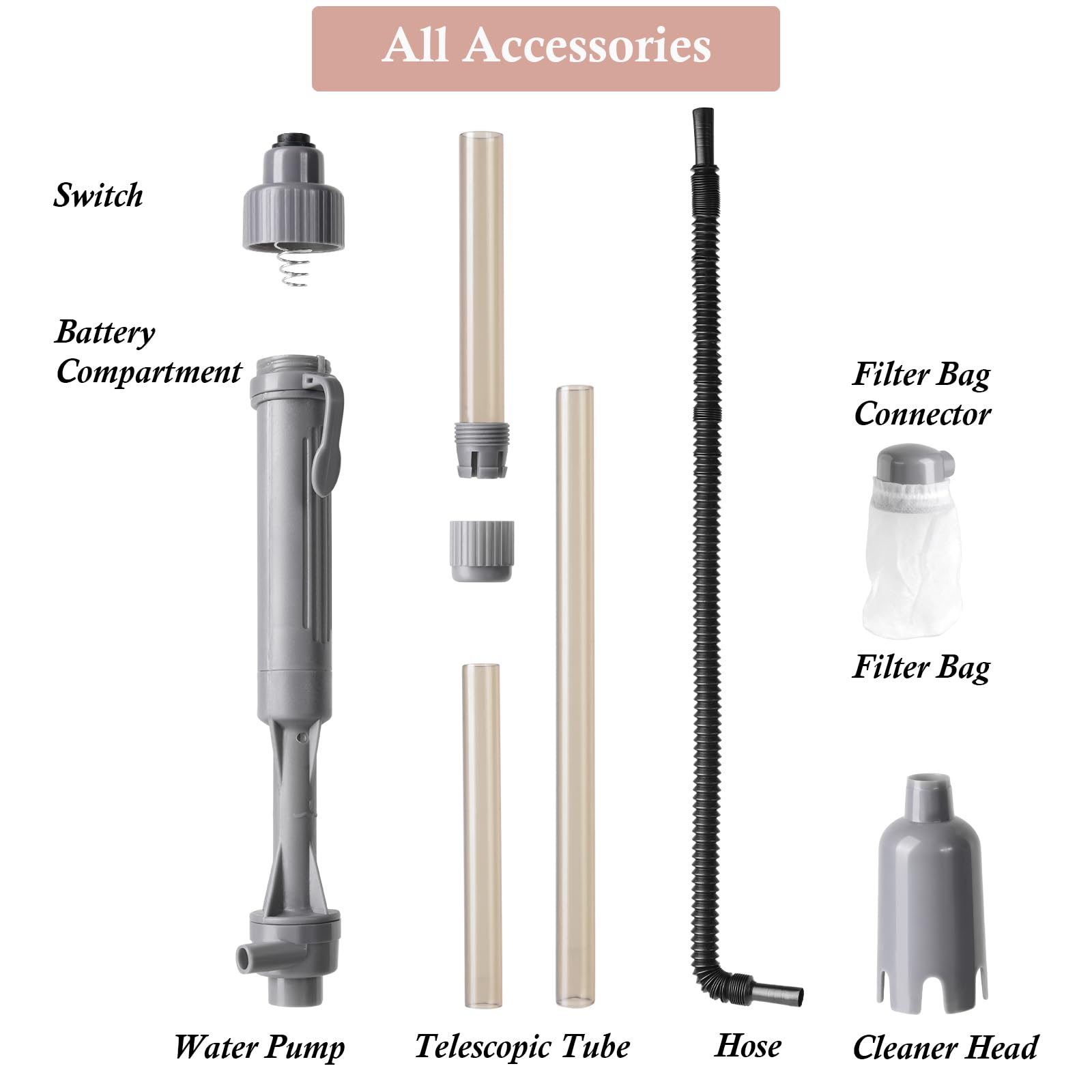 VILLNO freshwater and saltwater compatibility supports versatile aquarium setups