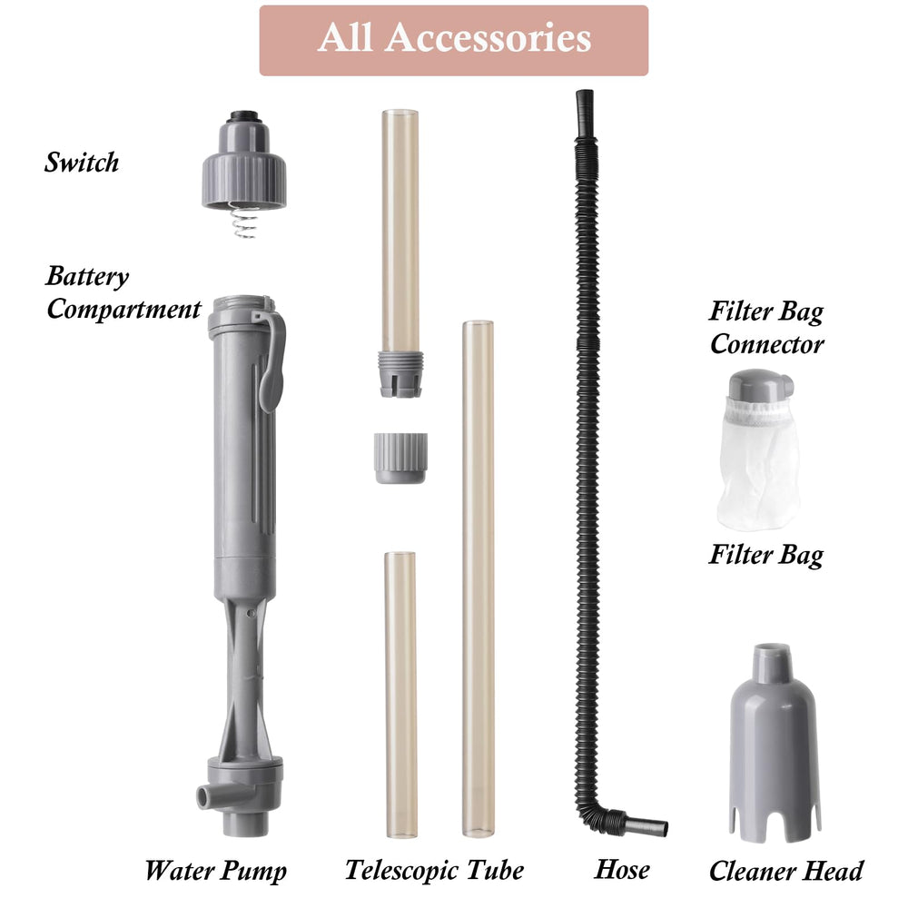 VILLNO freshwater and saltwater compatibility supports versatile aquarium setups