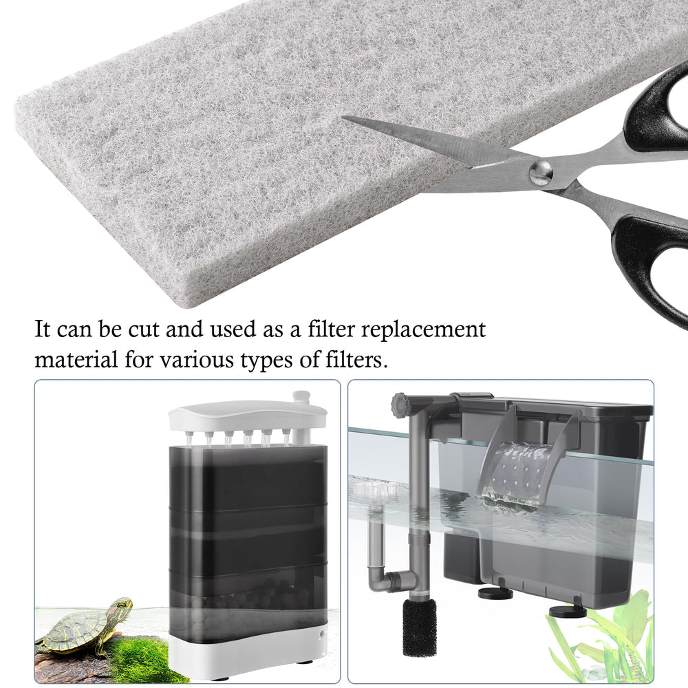 VILLNO multi-layer filtration foam traps debris for crystal-clear water