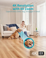 VIMTAG 360° coverage with smart motion tracking follows activity in real time