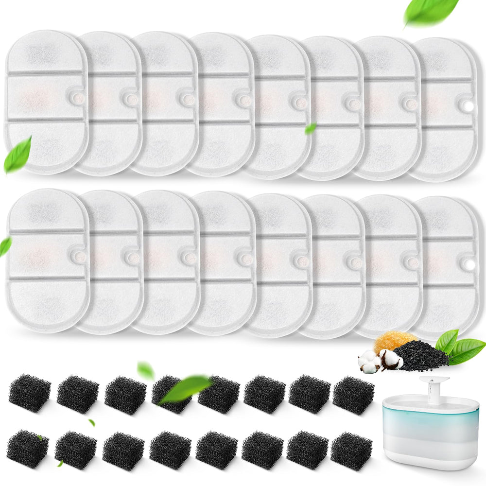 VinDox 32-pack filters for PETLIBRO PLWF002 improve fountain water quality.