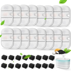 VinDox 32-pack filters for PETLIBRO PLWF002 improve fountain water quality.