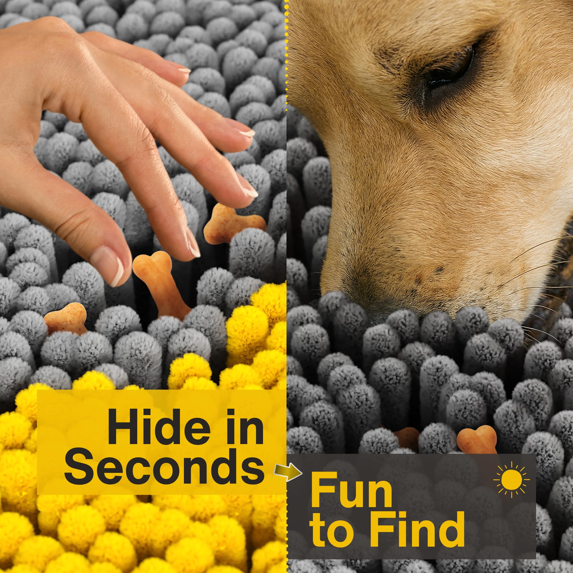 VINTORA Snuffle Mat large dog enrichment encouraging scent exploration