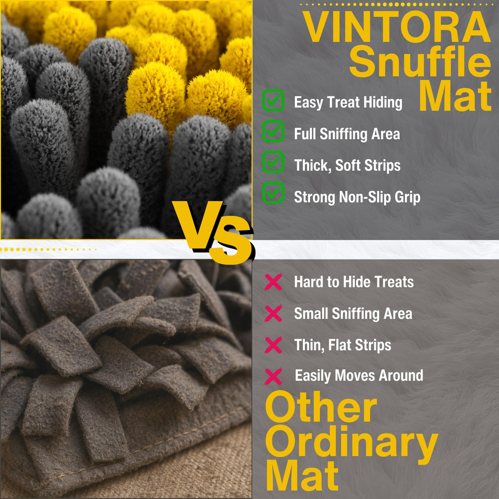 VINTORA Snuffle Mat machine washable for easy cleaning after play