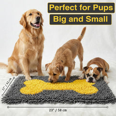 VINTORA Snuffle Mat puppy sniffing to boost focus and activity
