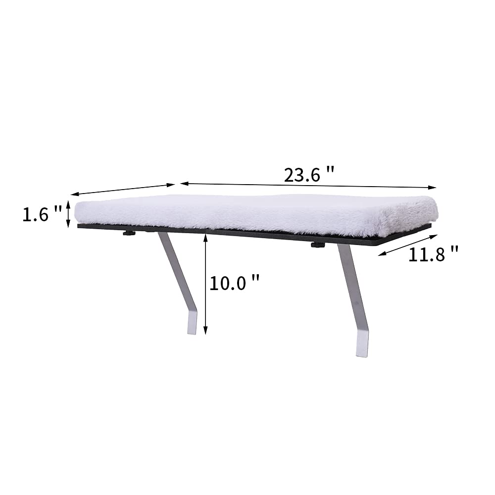 VIPACE memory sponge cushion supports comfortable lounging on the perch.