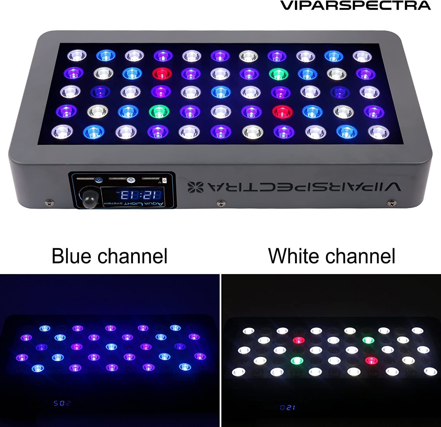 VIPARSPECTRA 165W reef light timer function for automatic on off