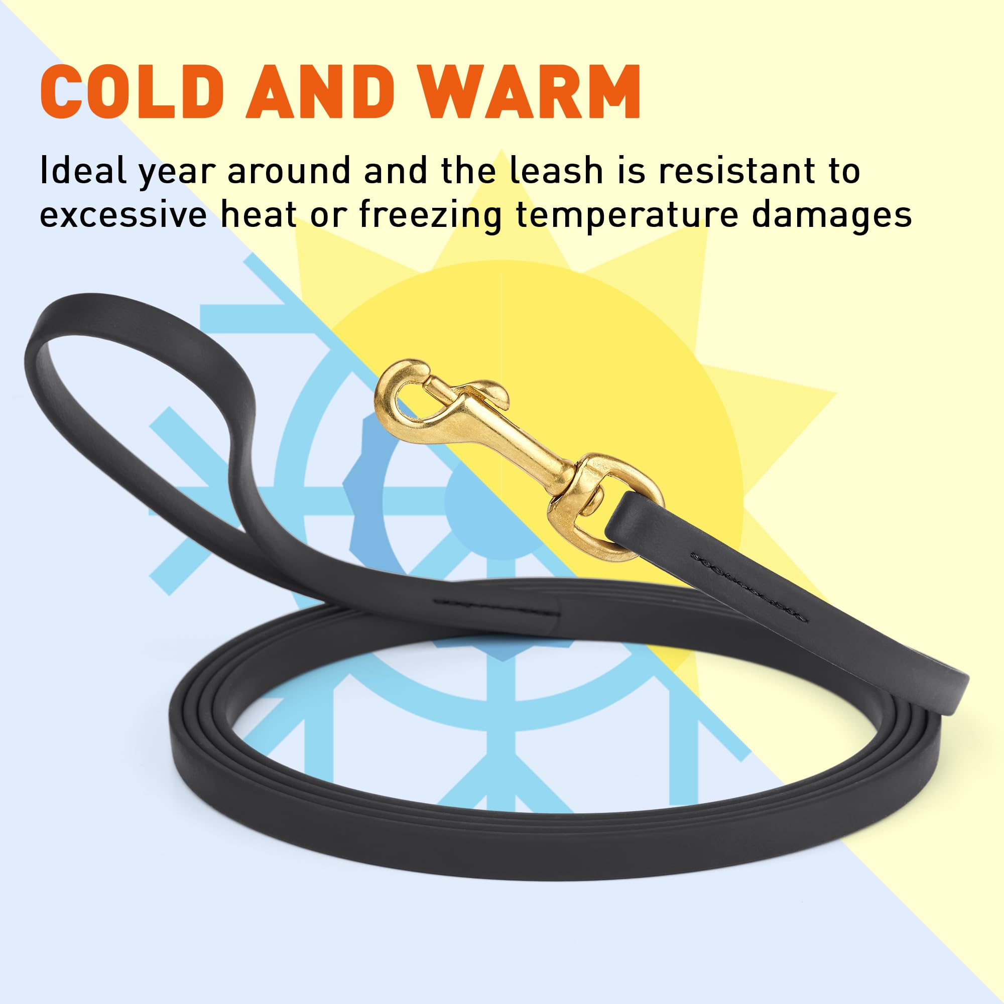 Weather resistant coating stays flexible in cold or heat