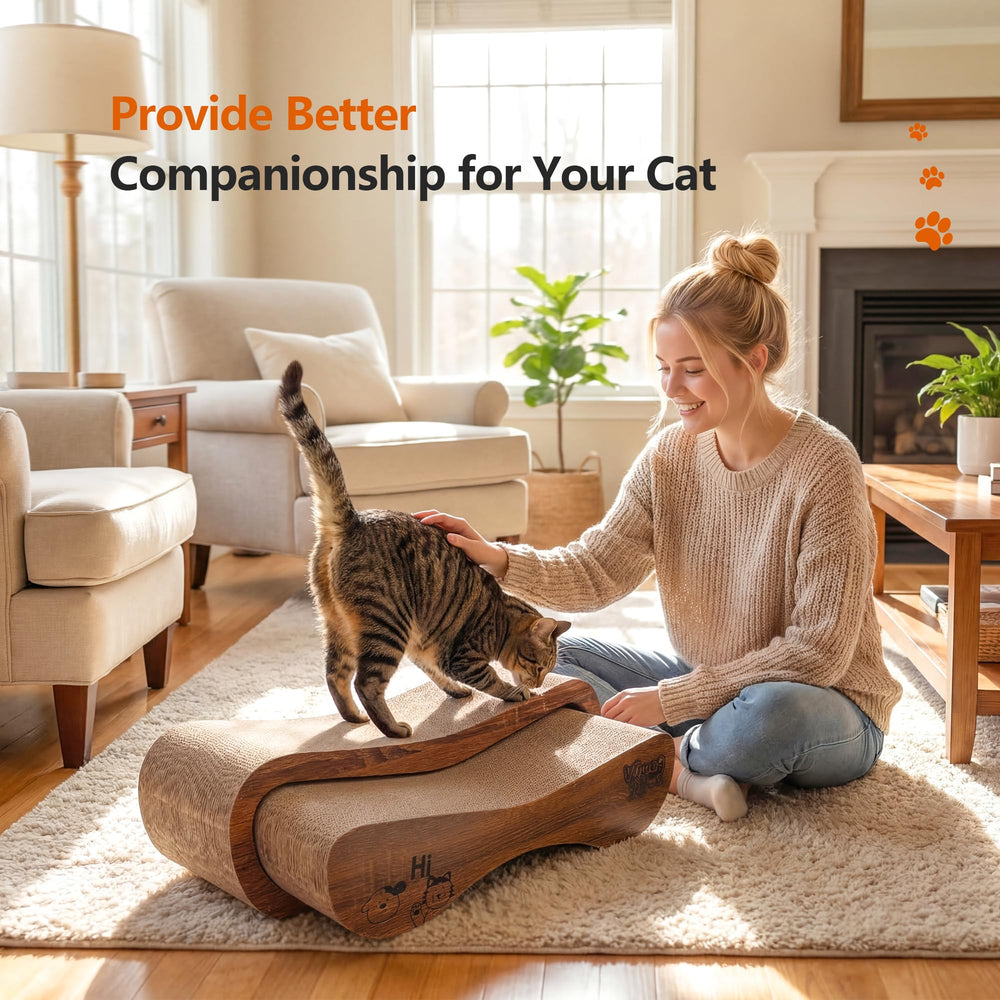 VIRAAGYIYOU non-slip base keeps the scratcher steady during vigorous scratching.
