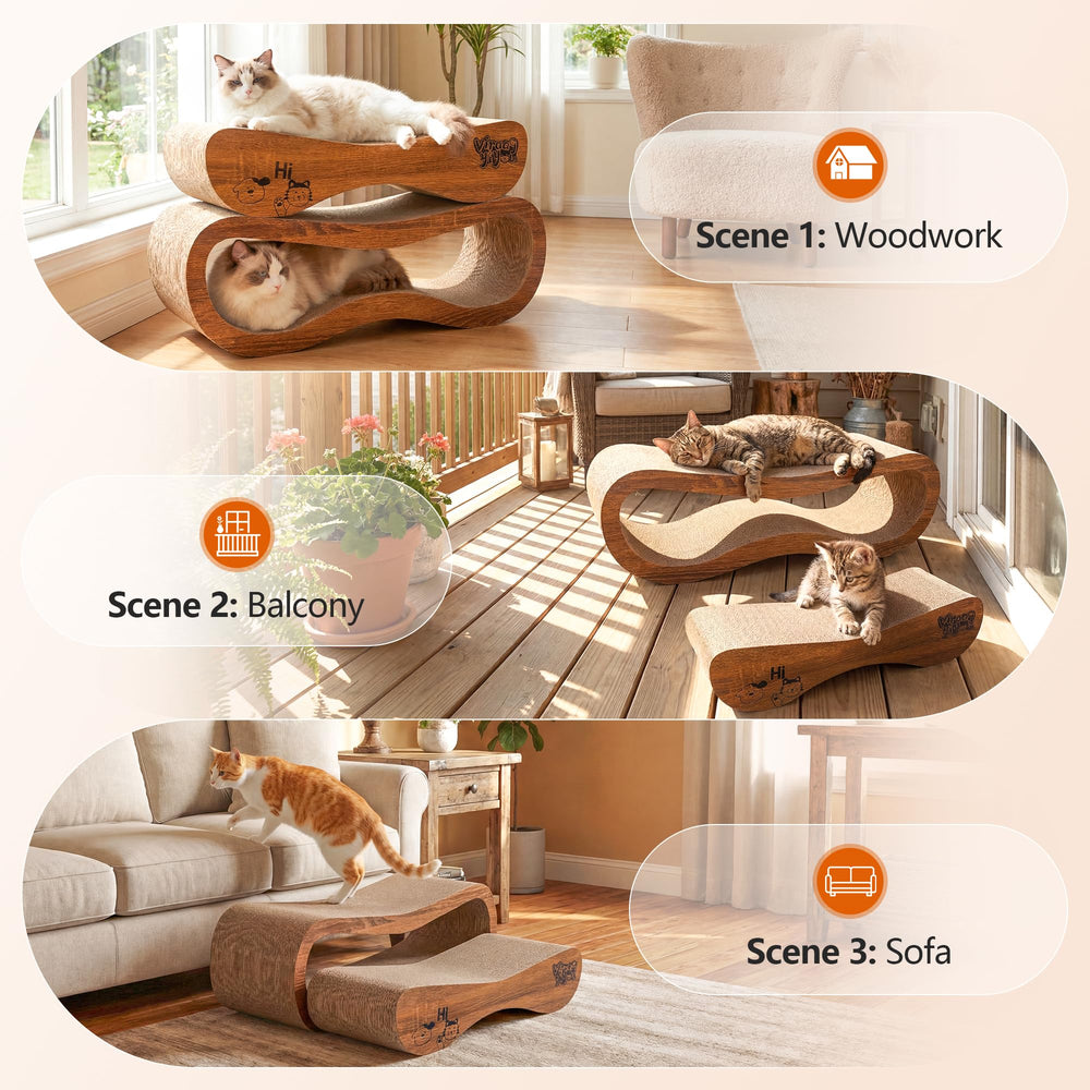 VIRAAGYIYOU reversible scratch pad doubles as a stylish home feature.