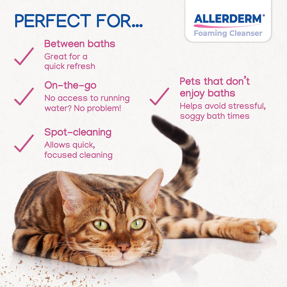 Virbac Allerderm travel-ready bottle for quick pet touch-ups