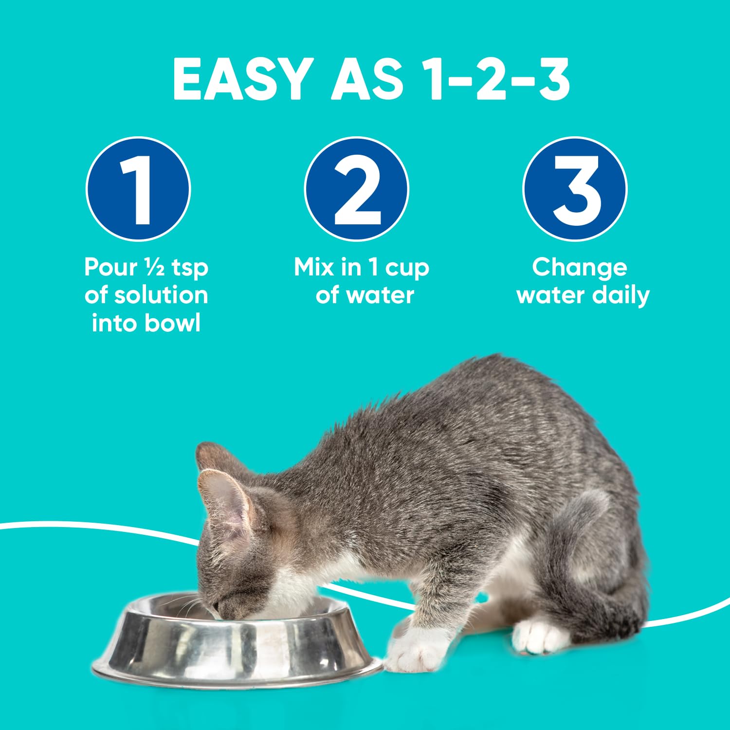 Virbac Aquadent Fr3sh easy water mix for daily use.