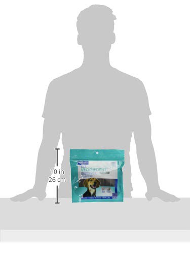 Z‑shape VEGGIEDENT FR3SH chew in use for front‑to‑back cleaning.