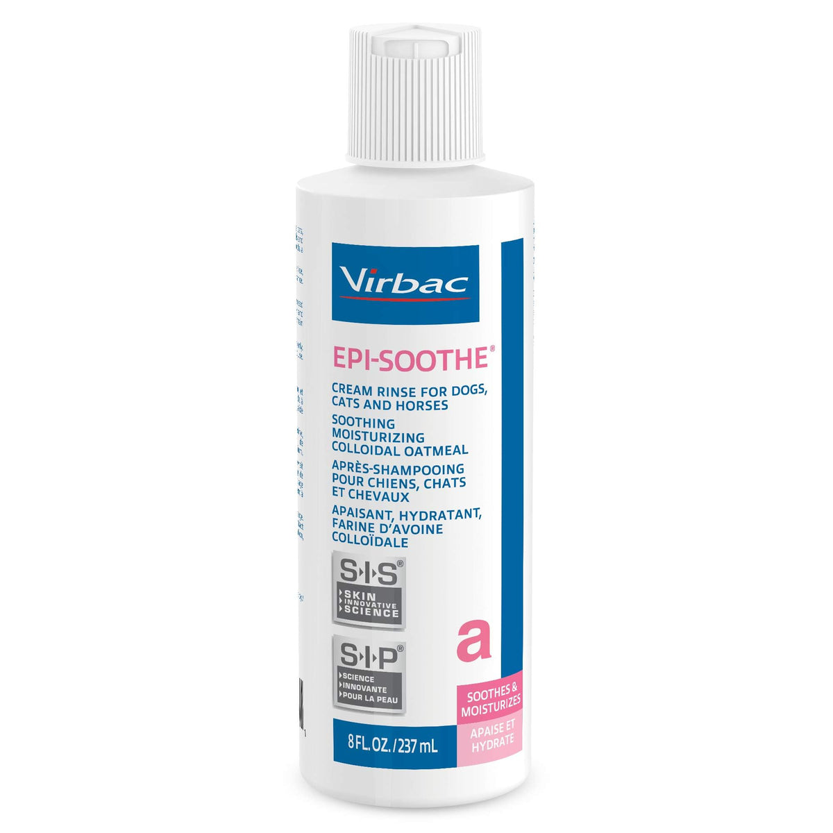 Virbac EPI-SOOTHE Cream Rinse bottle for gentle soothing care after bath