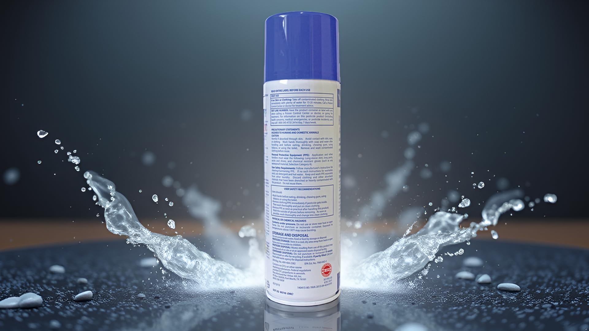Virbac Knockout leaves no odor or sticky residue when used as directed