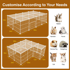 VISCOO playpen door panel demonstrating easy pet access and hygienic exit