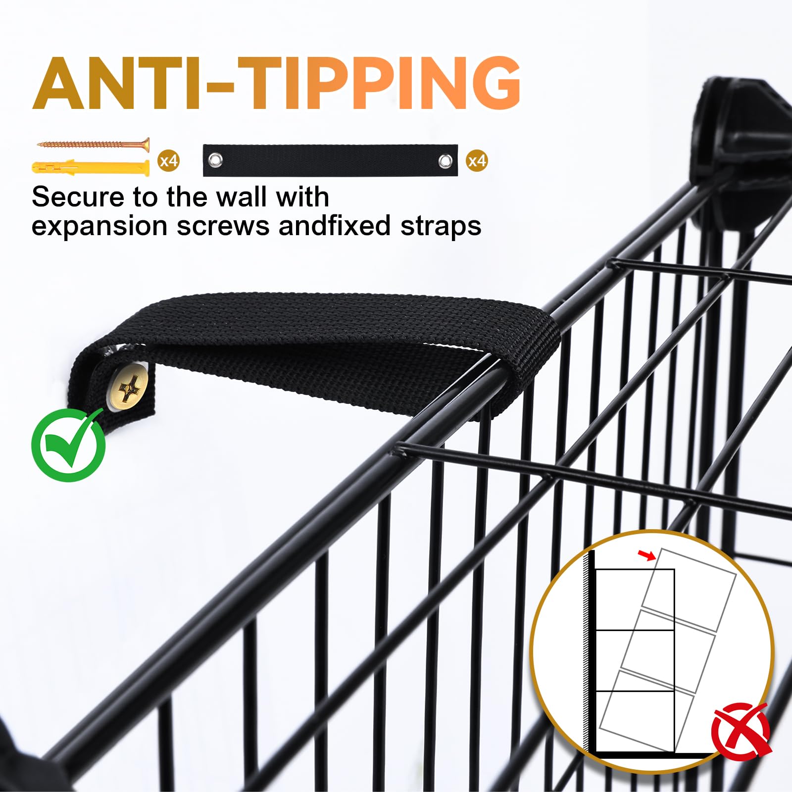 Viscoo cat cage rust-resistant steel wire for durability