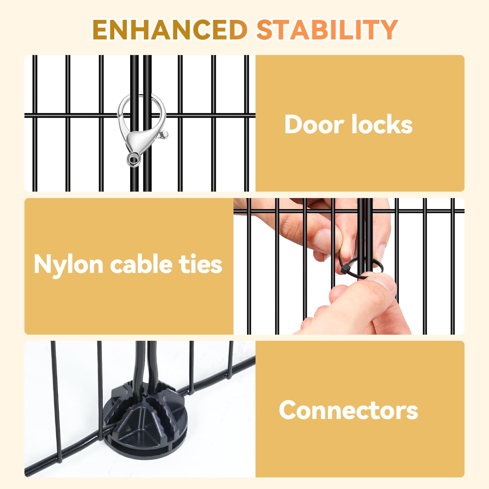 Viscoo cat cage suitable for indoor and outdoor use