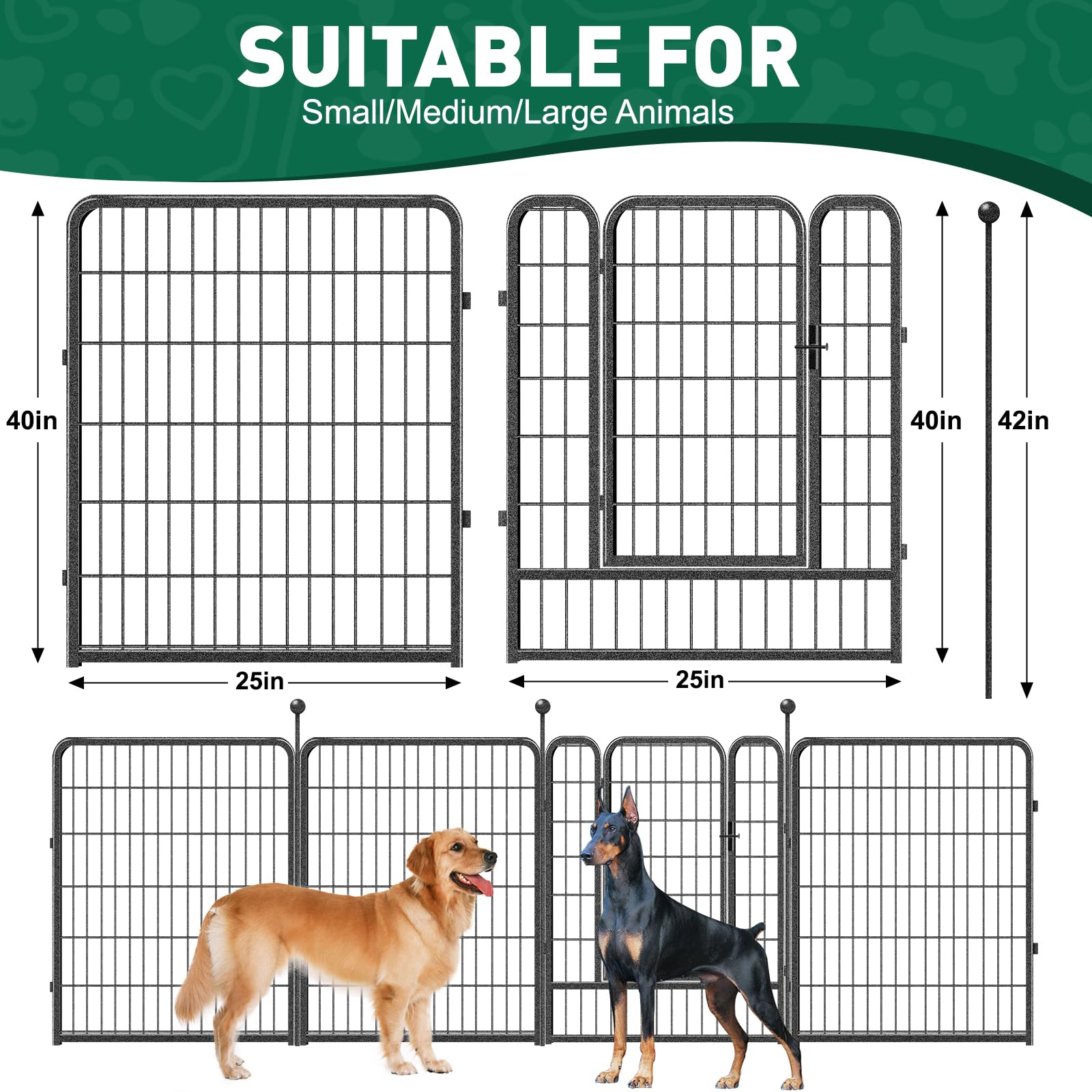 VISCOO dog playpen camping rv-setup ideal for travel and outdoor adventures