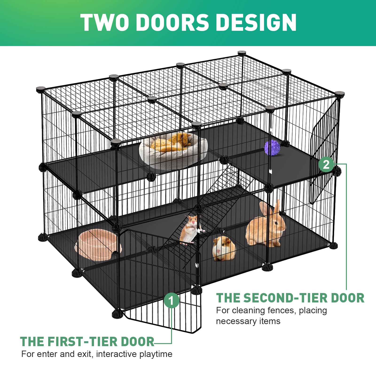 VISCOO easy-assembly with ABS connectors ensures quick setup.