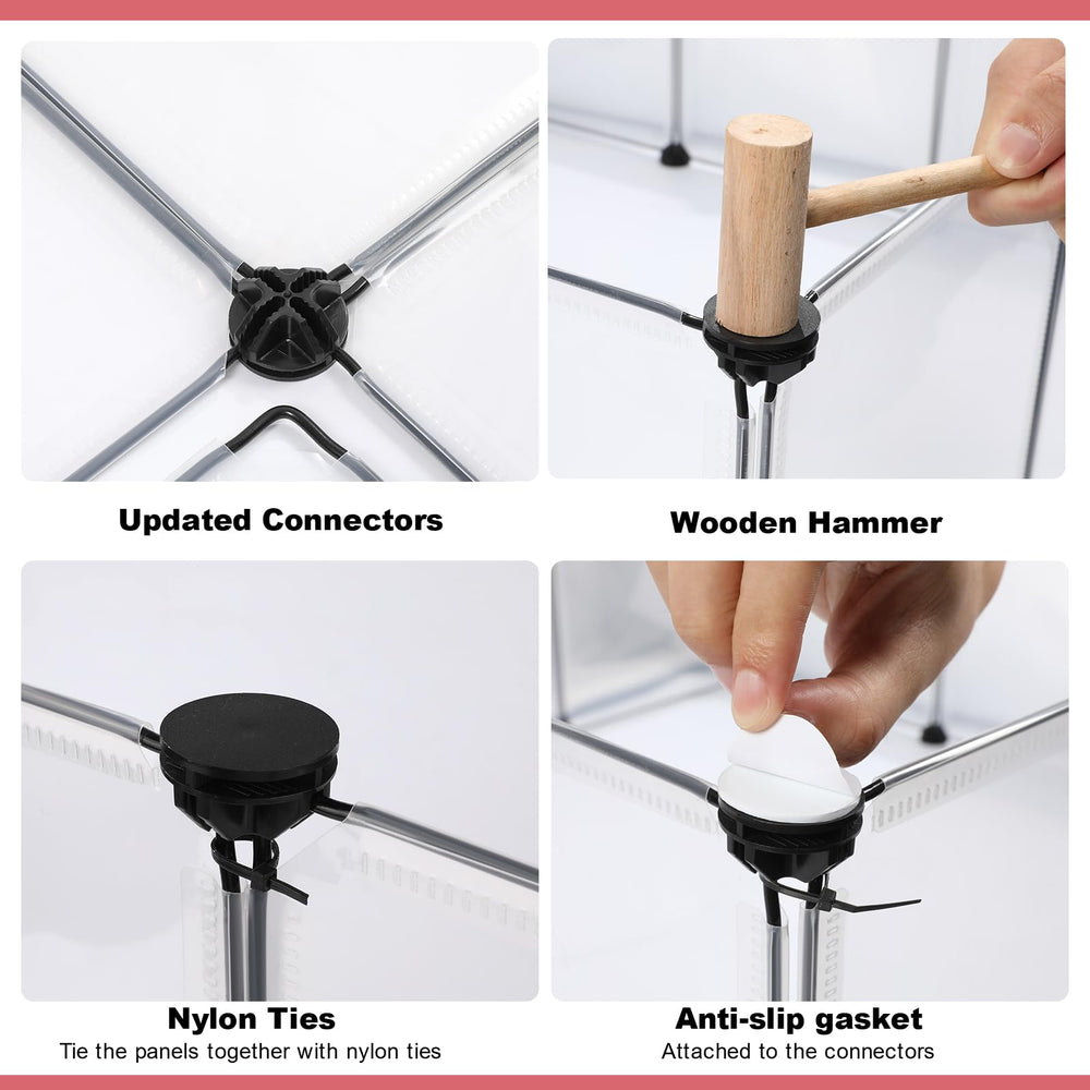 VISCOO non-slip mats protect floors and reduce sliding.