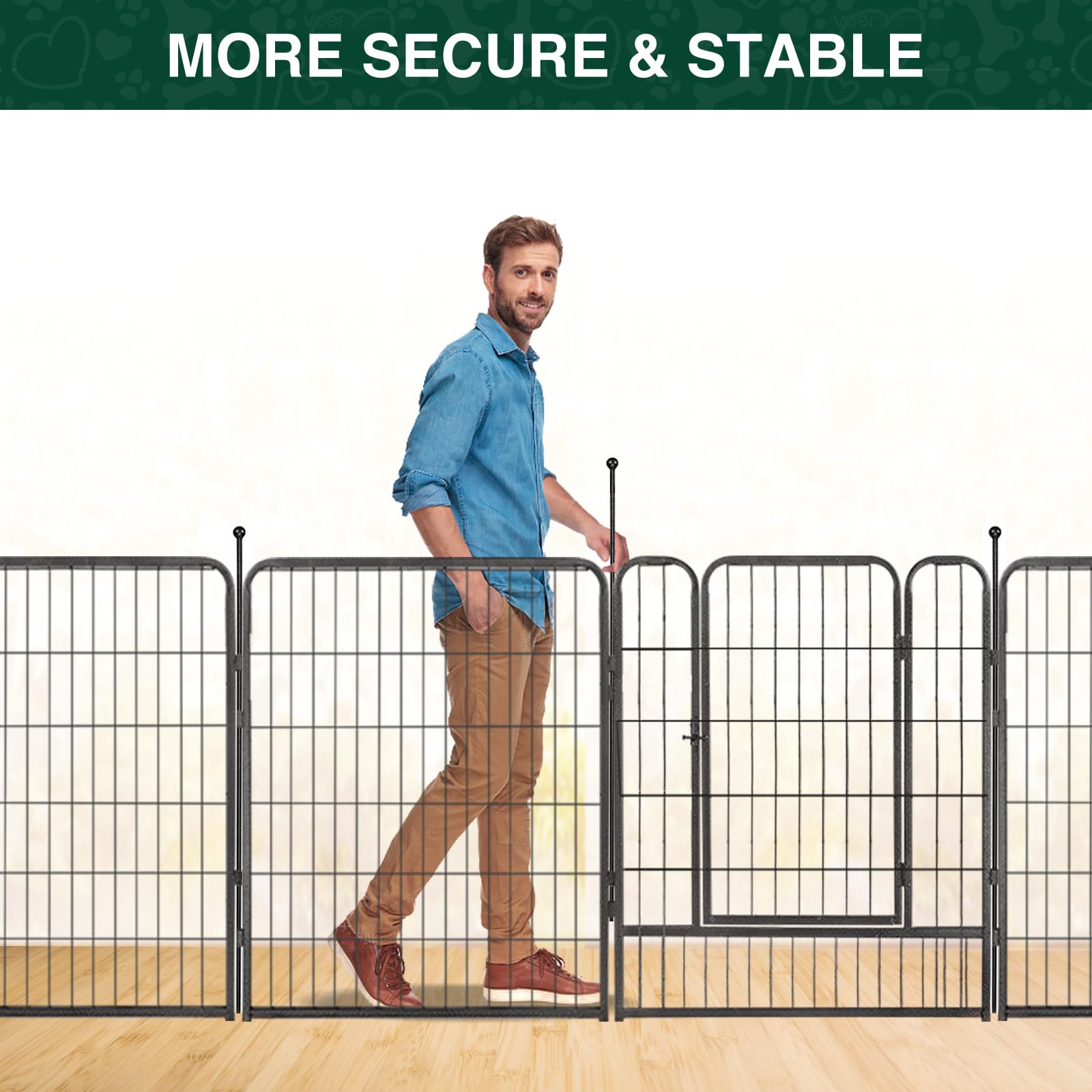VISCOO protective bottom caps safeguard floors and reduce noise.