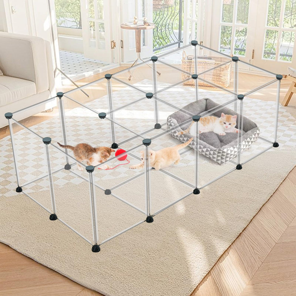 VISCOO versatile small animal cage for various pets and setups.