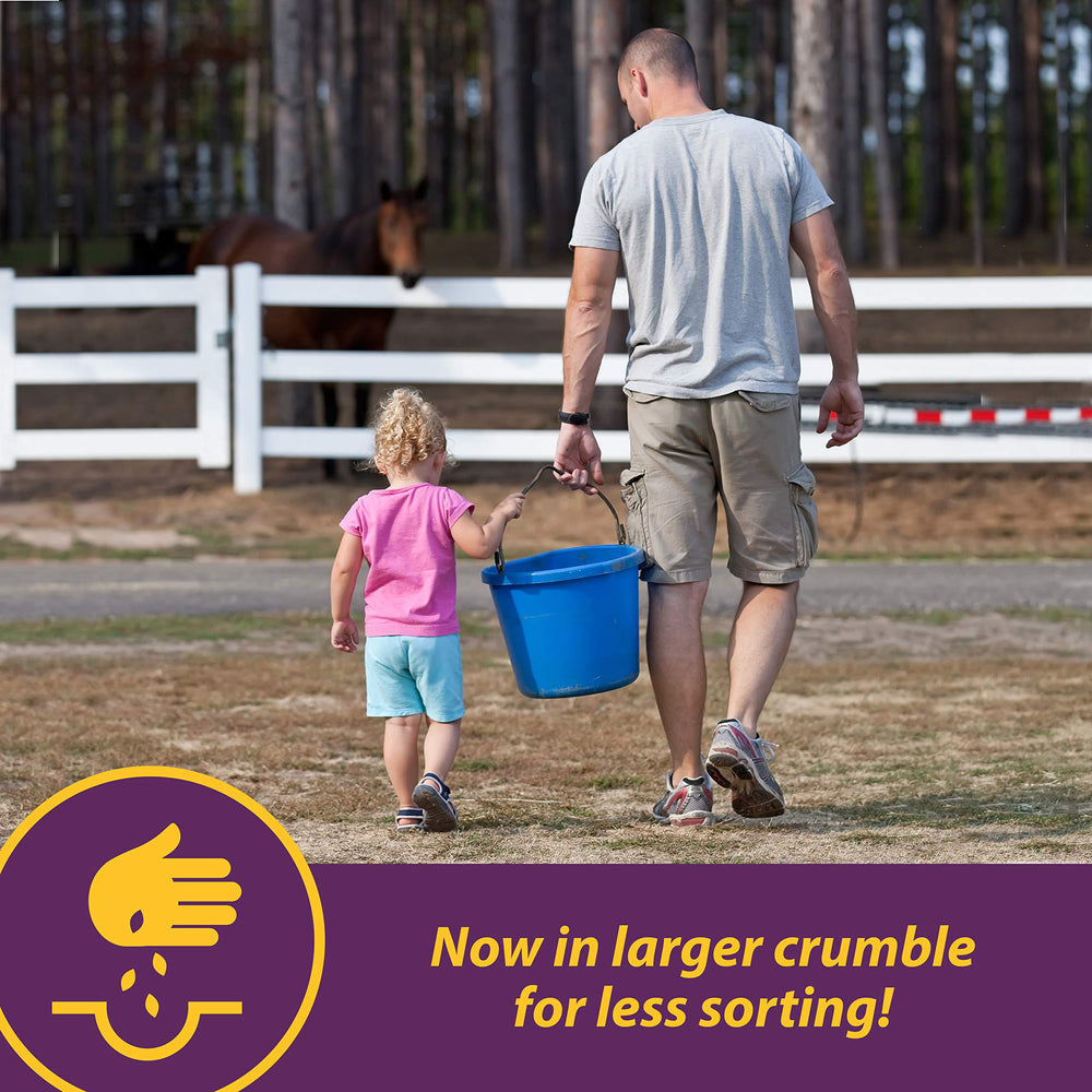 Vita B-1 Crumbles supports healthy growth in young horses