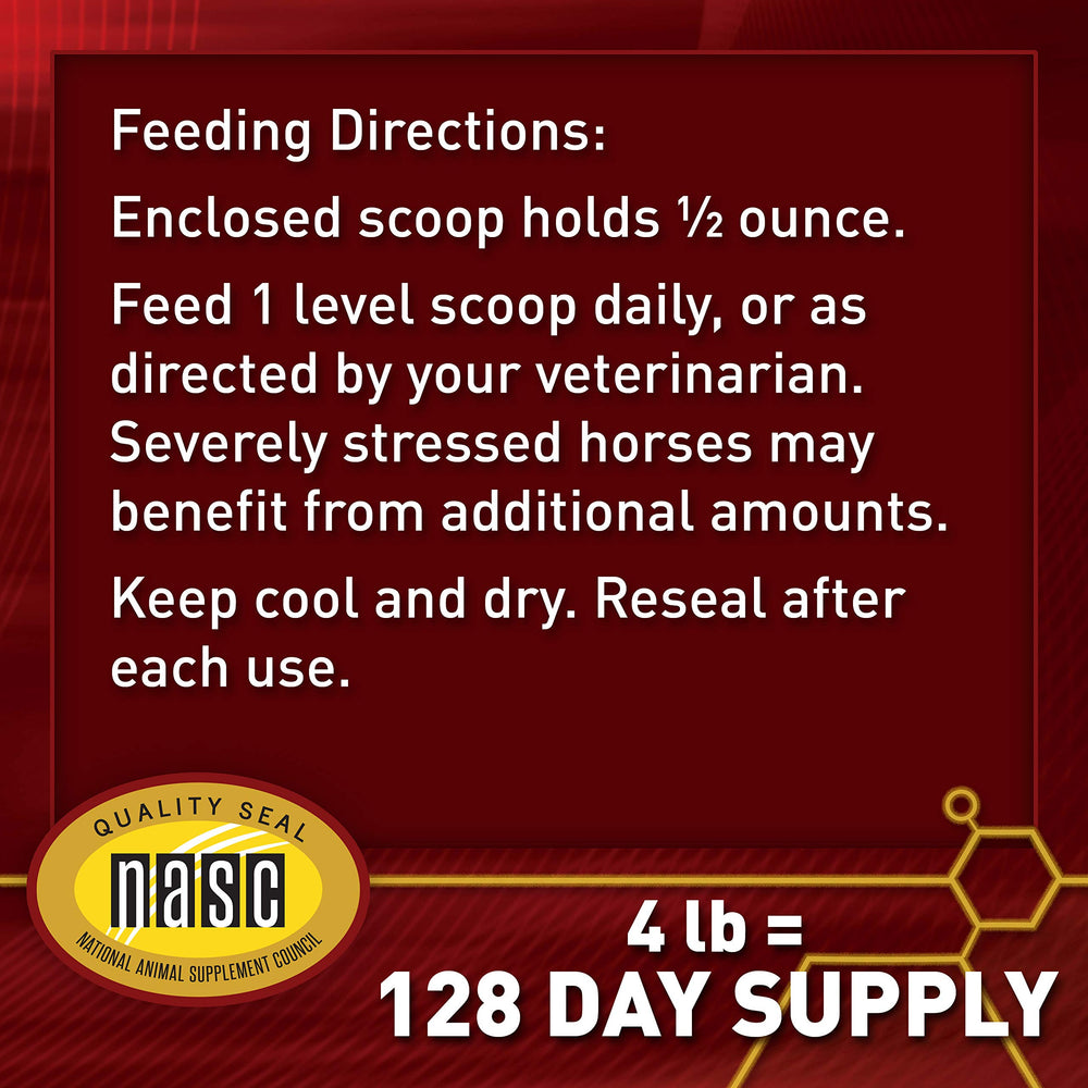 Ingredients like yeast culture and alfalfa in Vita Flex Pro E-5000 formula