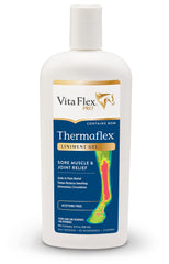 Vita Flex Thermaflex gel shows immediate cooling followed by warming for quick muscle comfort