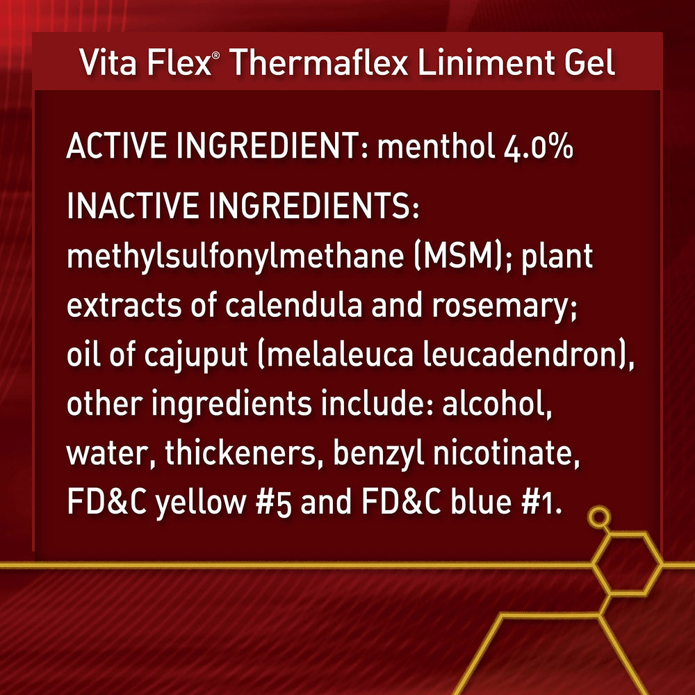 Applying Thermaflex after exertion during a cooldown routine