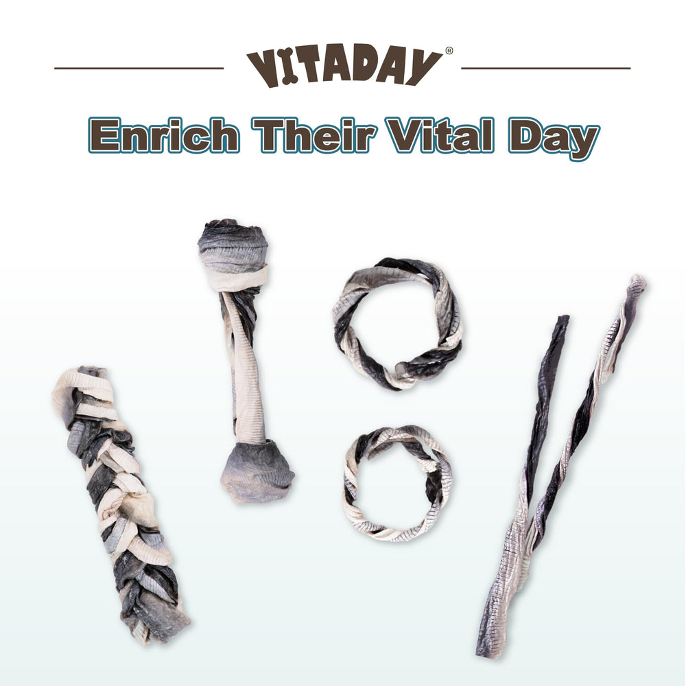 VITADAY 2.5oz pack — convenient snack for rewards on walks.
