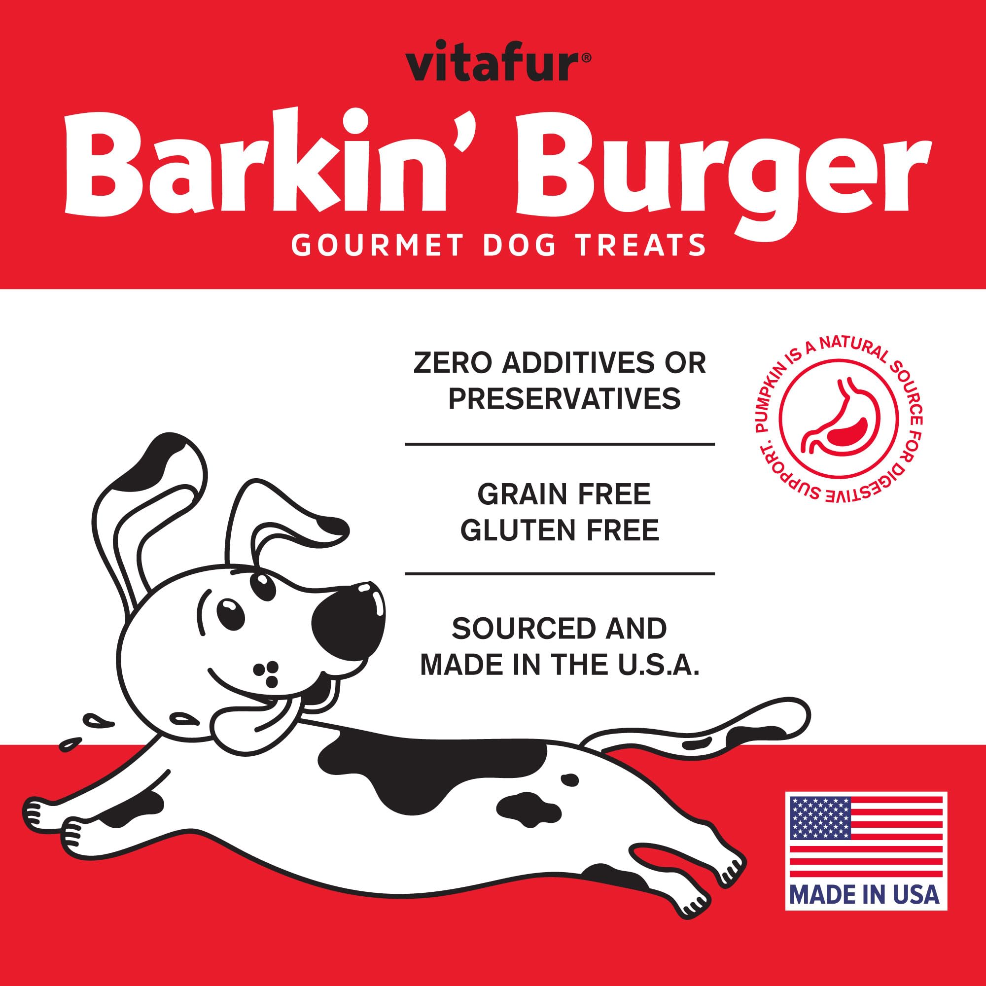 USA-made badge and clear ingredients on packaging