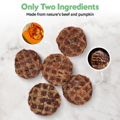 Vitafur Barkin Burger variety-pack-front offers two flavors for dog variety.