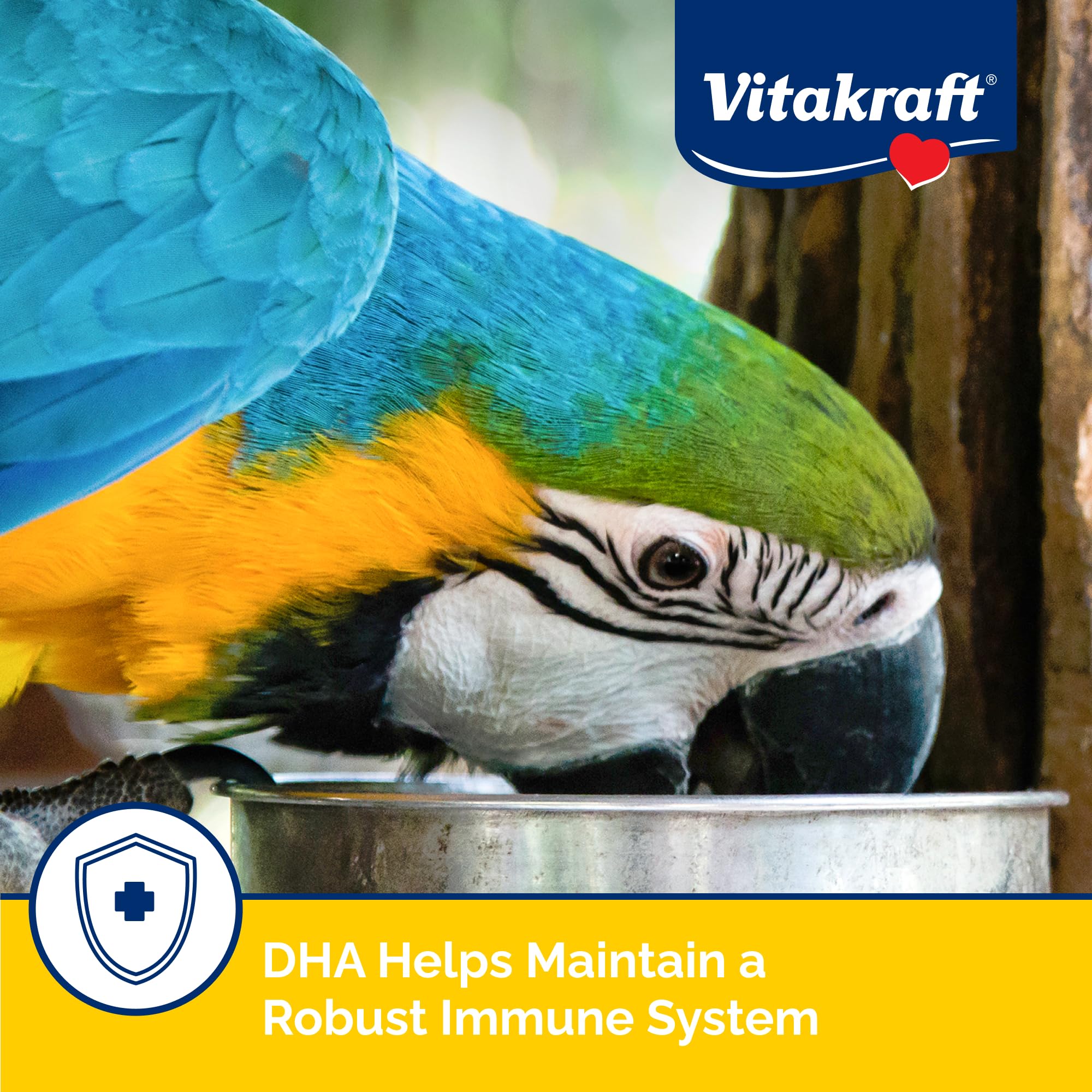Vitakraft Menu Parrot Food colorful morsels for engaging foraging and feeding