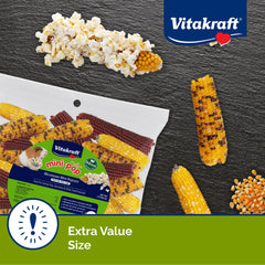 Vitakraft Mini Pops corn-cob-1lb-pack offers a wholesome, simple treat for small animals.
