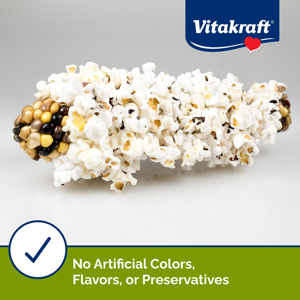 Vitakraft Mini Pops dental-gnaw-support helps wear on growing teeth.