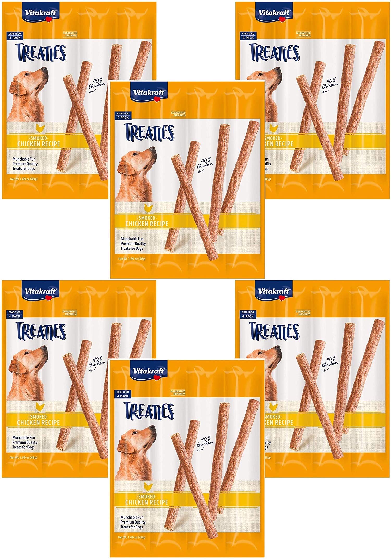 Vitakraft Treaties packaging front for on-the-go rewards