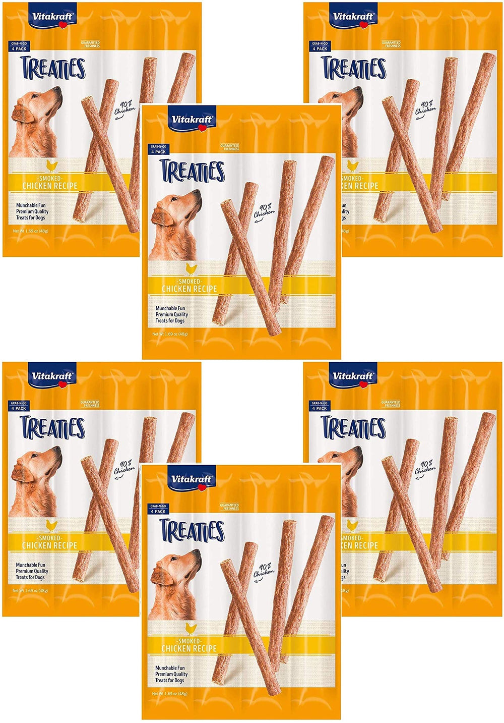 Vitakraft Treaties packaging front for on-the-go rewards