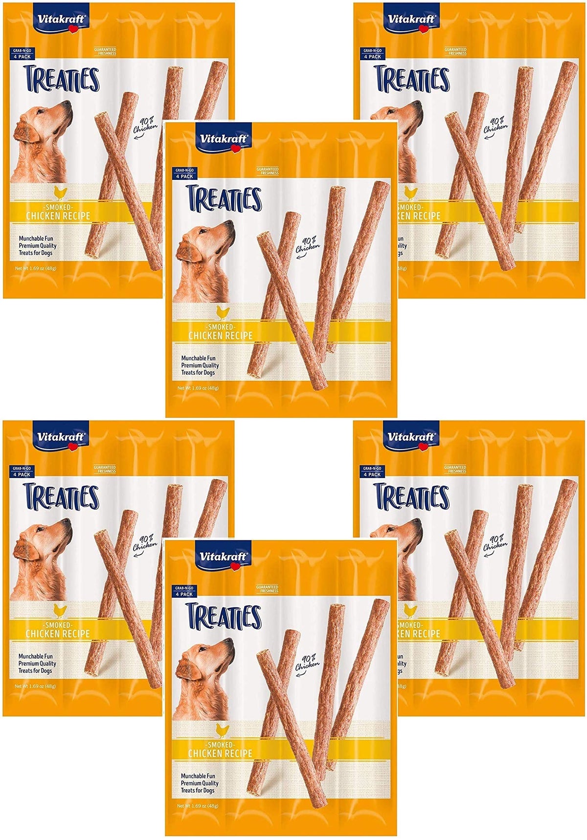 Vitakraft Treaties packaging front for on-the-go rewards