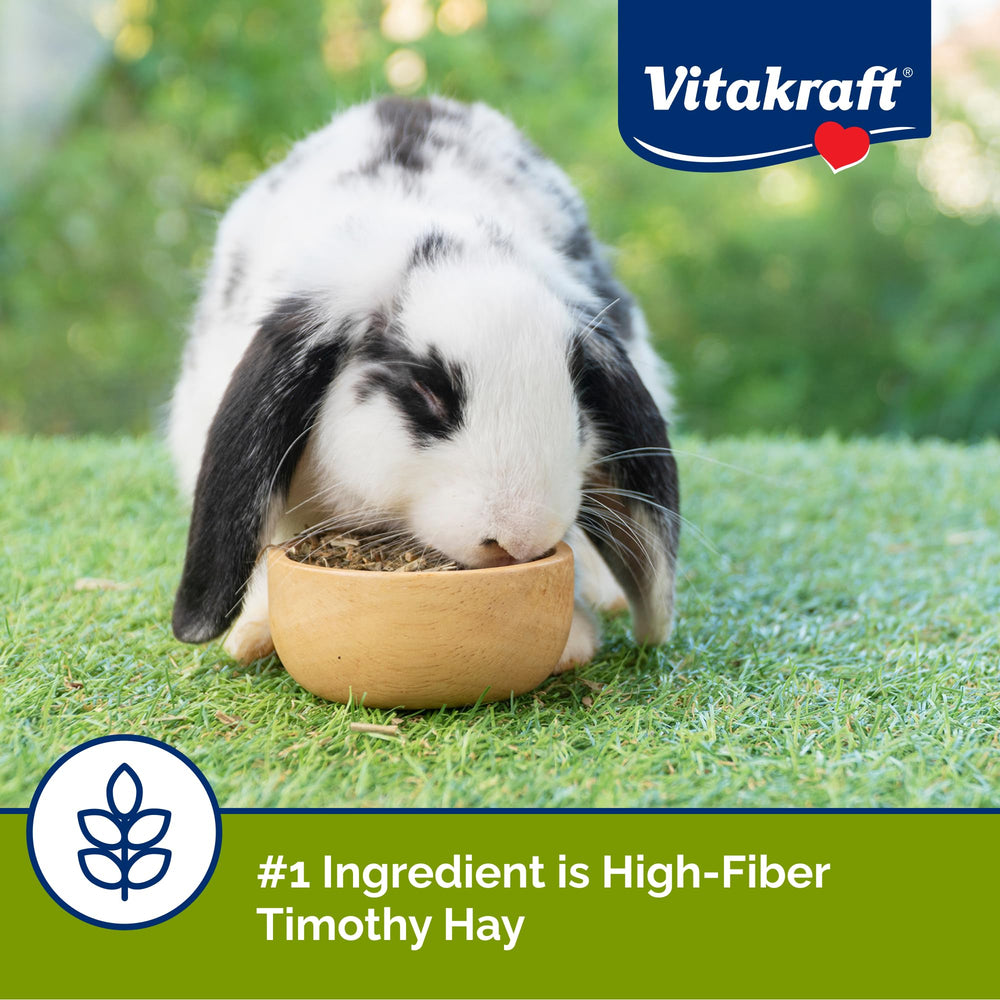 Vitakraft VitaSmart in-bowl serving illustrating easy portioning at mealtime