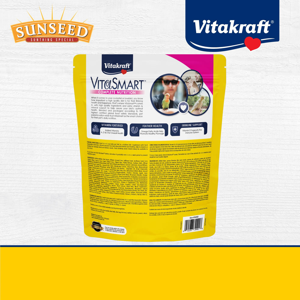 Vita Smart's resealable packaging helps keep freshness