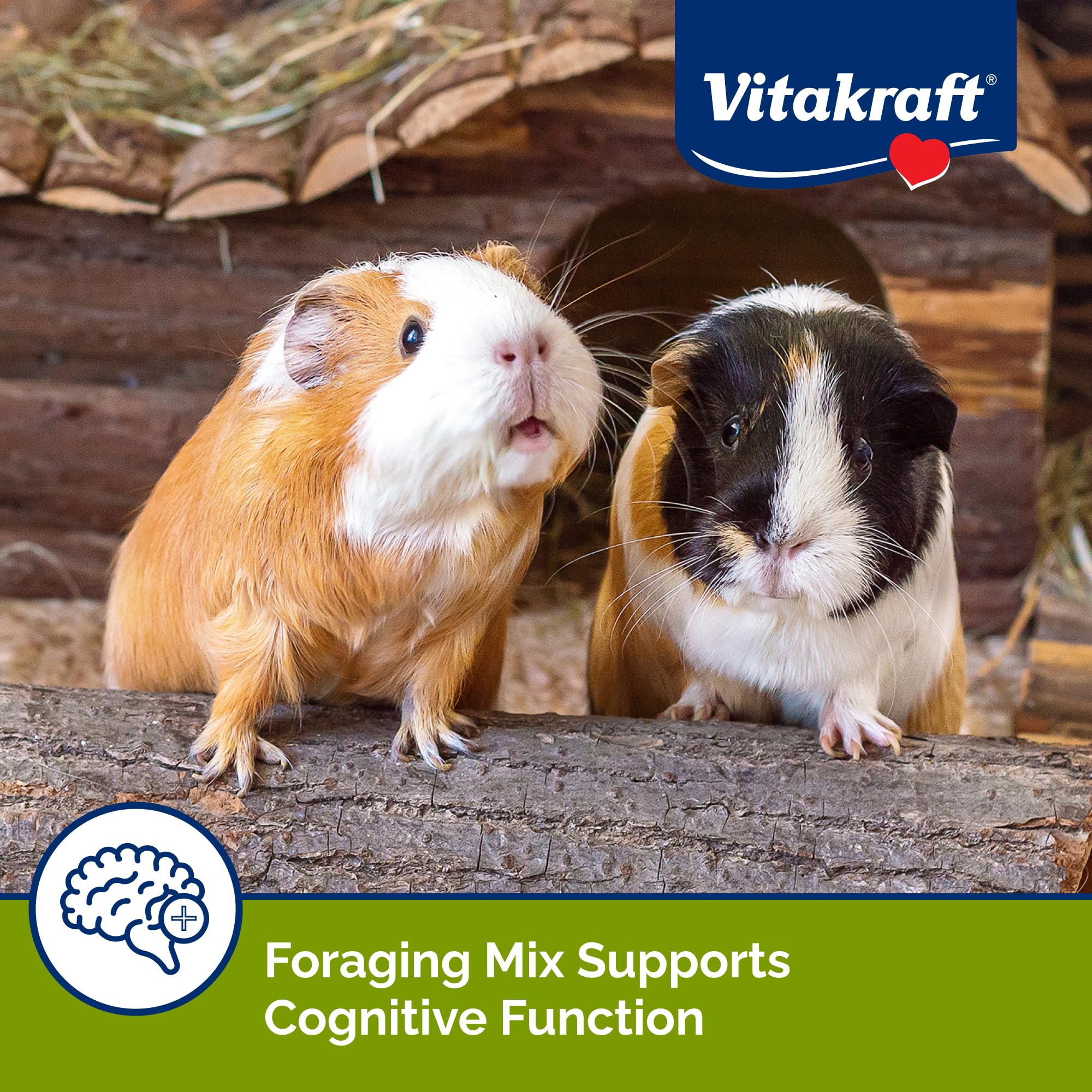 Texture variety encourages foraging in Vita Smart blend.
