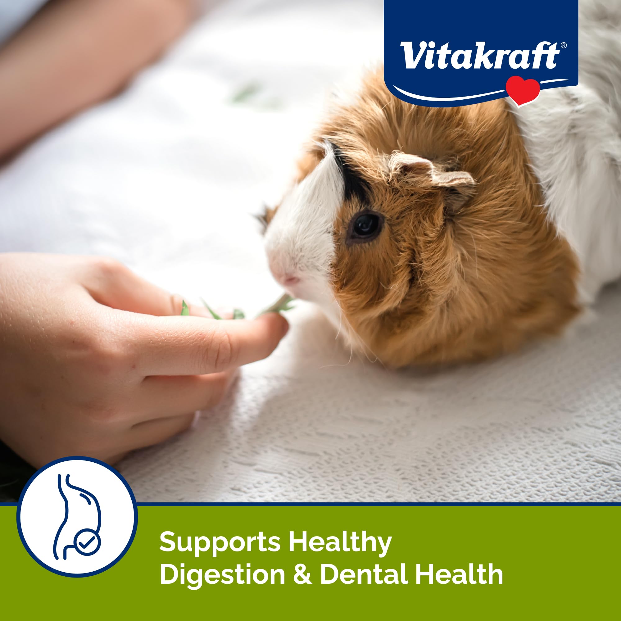 Timothy hay visible in Vitakraft Vita Smart blend.