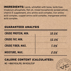 Vital Essentials complete meal option: crumble and rehydrate for moisture-rich feeding routine.