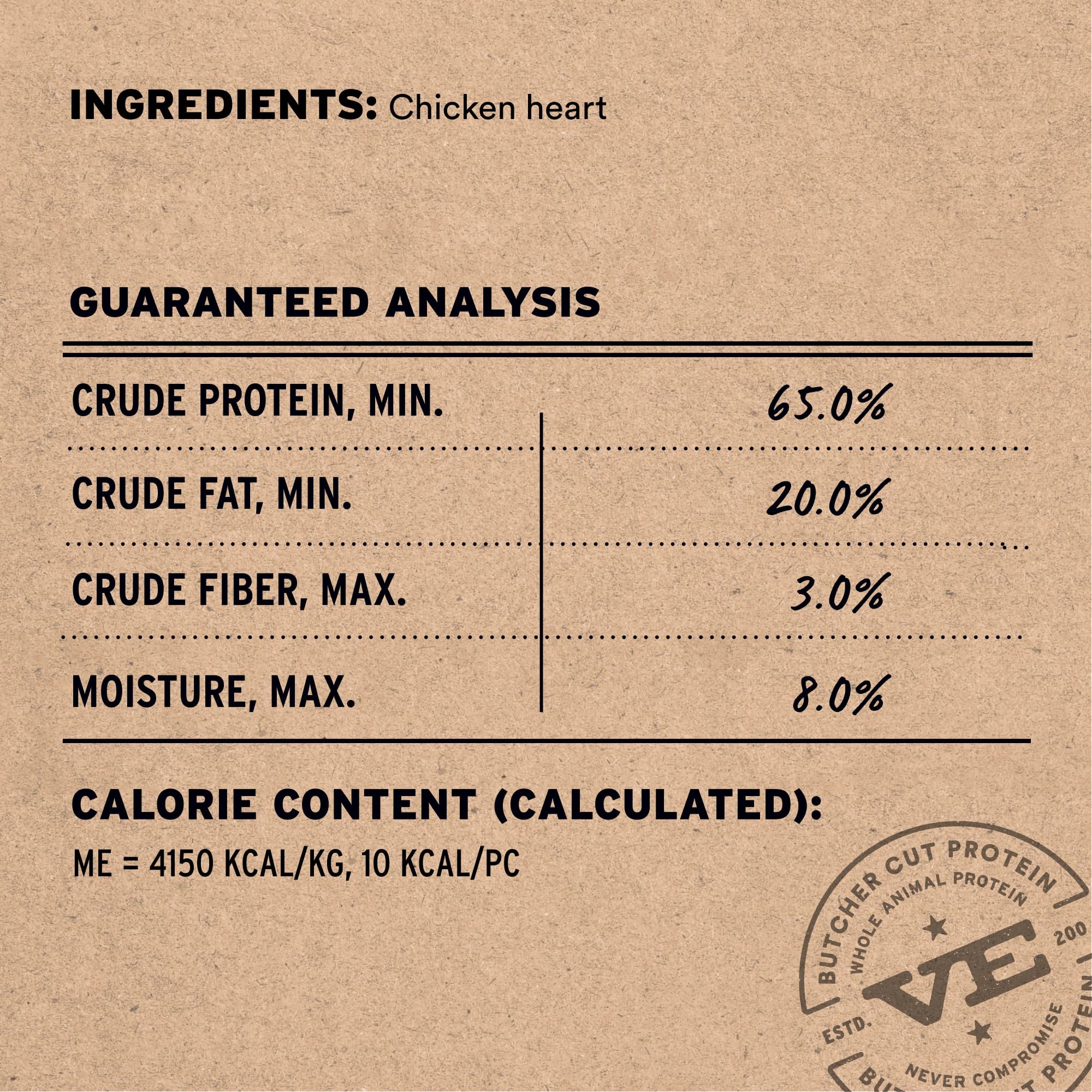 Vital Essentials raw protein-dog treat in hand, ideal for training rewards.