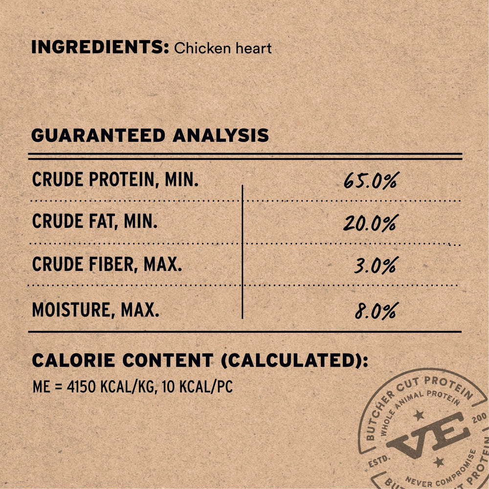 Vital Essentials raw protein-dog treat in hand, ideal for training rewards.