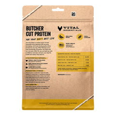 Vital Essentials duck hearts open bag scene for convenient treat-time