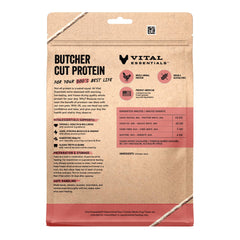 Vital Essentials chicken necks dog treat – natural minerals support bones and teeth.