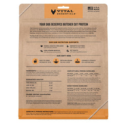 Vital Essentials raw pork, organs and bone image, supports muscle and gut health.